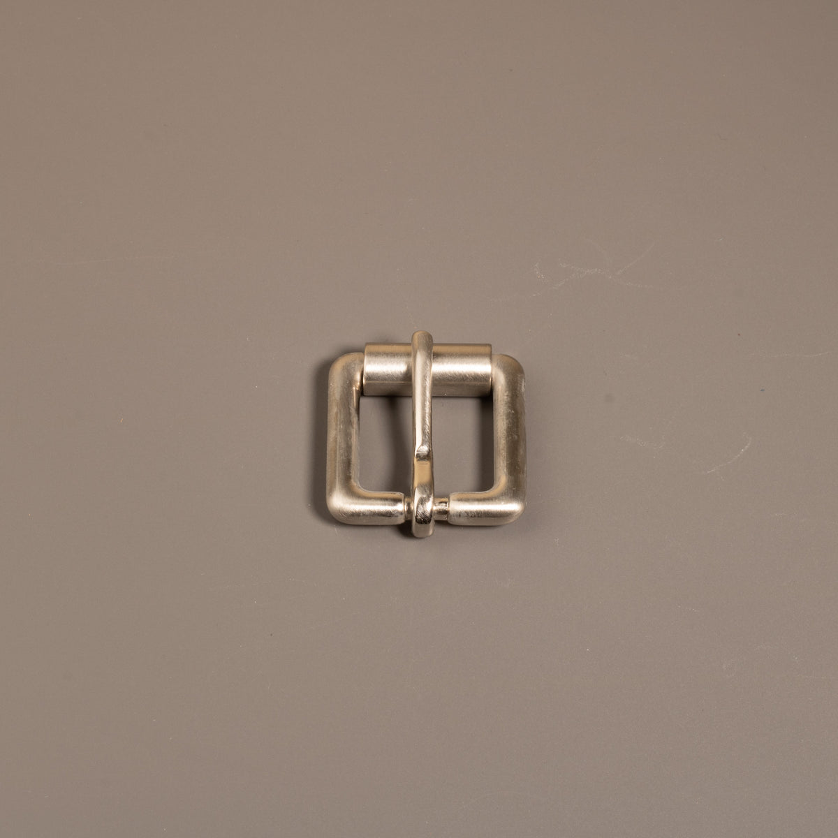 POLISHED SOLID BRASS BUCKLE - 2 CM