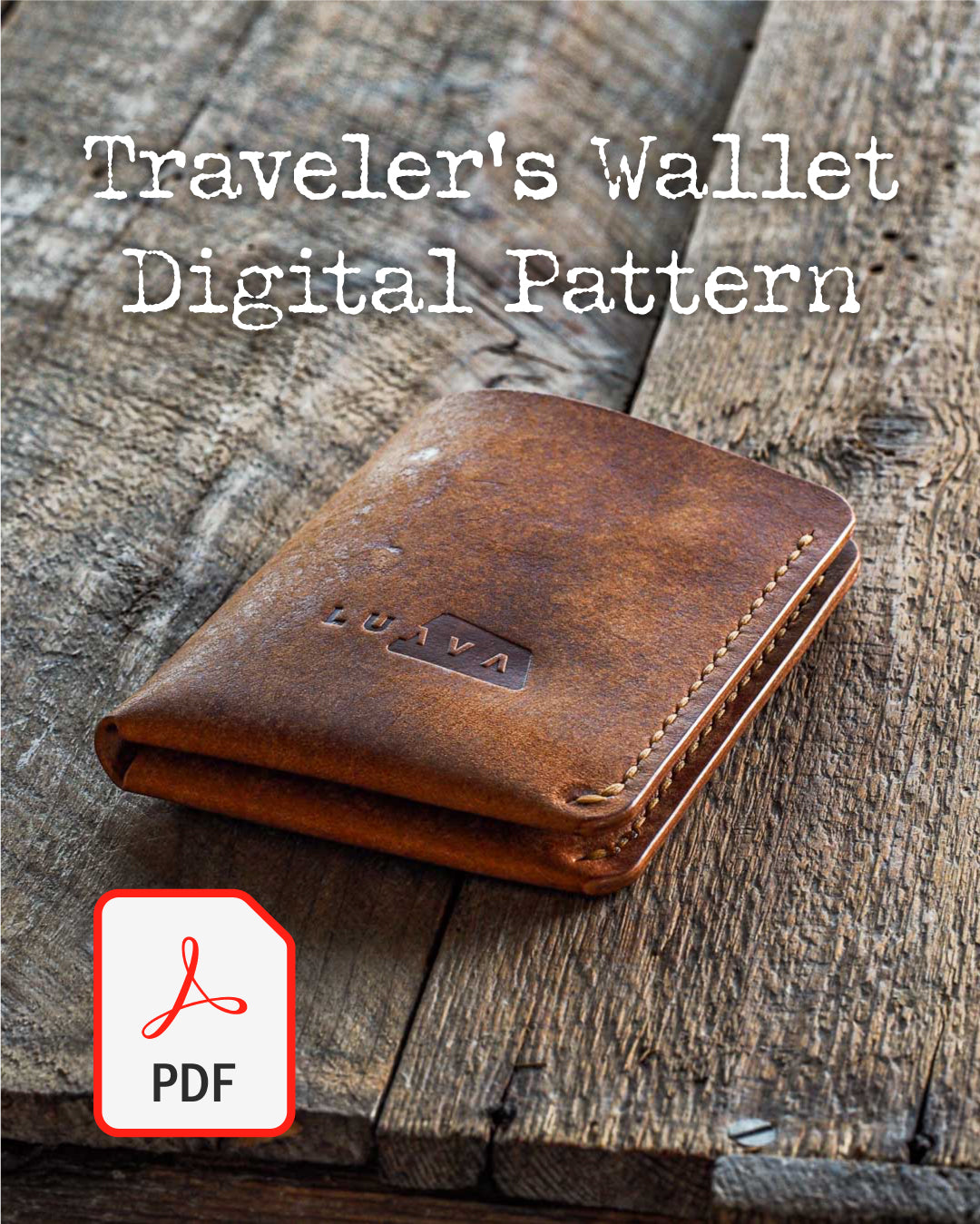 Traveler's Wallet - Digital Pattern by Luava