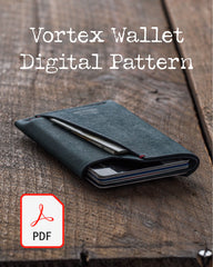 Vortex Wallet - Digital Pattern by Luava