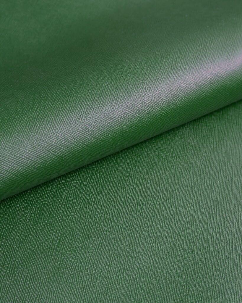 ALRAN GOAT SAFFIANO – EMERALD - Belts Production