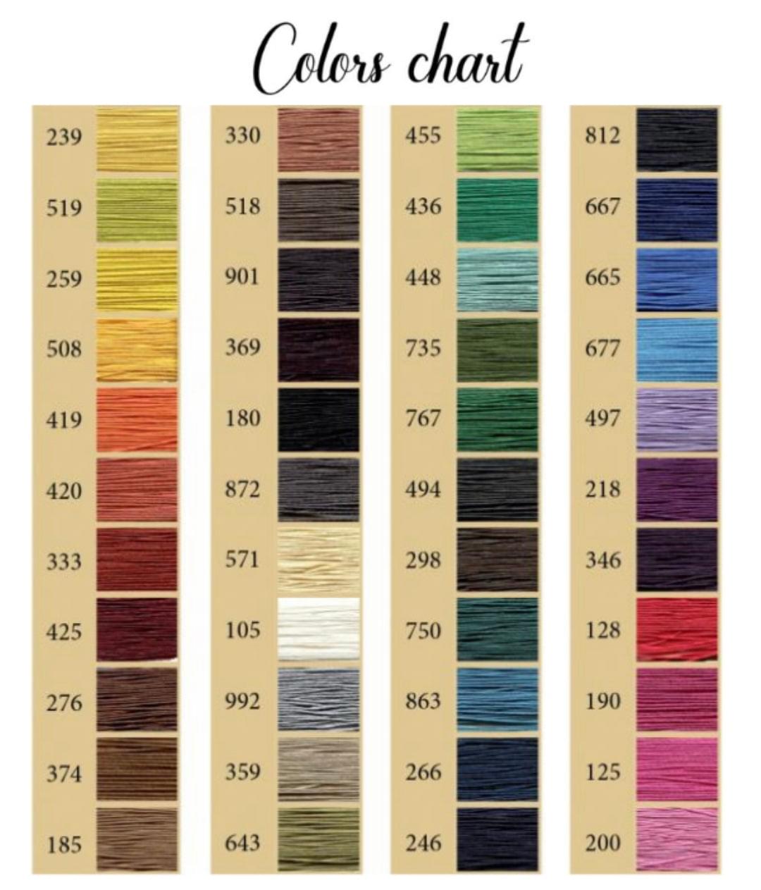 FIL AU CHINOIS - LIN CABEL WAXED LINEN THREAD #532