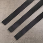 BELT STRAP BUFFALO FLUX - VEG TANNED - Black