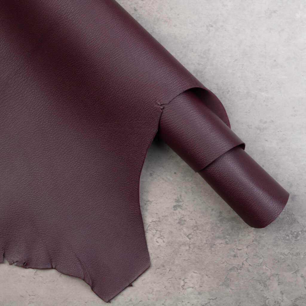 ALRAN FRENCH GOAT – AUBERGINE - Belts Production
