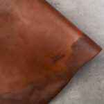 CAPALBIO SHELL CORDOVAN SHRUNKEN - Cognac