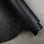 CONCERIA WALPIER CROCO EMBOSSED LUXURY MATT - Black