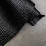 CONCERIA WALPIER CROCO EMBOSSED - Black