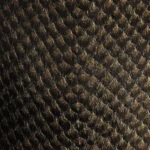 SALMON LEATHER - GRADIENT FINISH - Golden ink