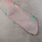 SALMON LEATHER - GRADIENT FINISH - Green Gold