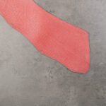 SALMON LEATHER - BRIGHT FINISH - Pink