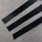 J&E SEDGWICK TRADITIONAL ENGLISH BRIDLE BUTT BELT STRAP - Black