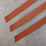 J&E SEDGWICK TRADITIONAL ENGLISH BRIDLE BUTT BELT STRAP - Light Havana