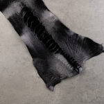 OTRICH LEG LEATHER - Black