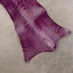 OTRICH LEG LEATHER - Purple