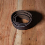 BELT STRAP DEALS - Rustic Double butt Dark brown B grade