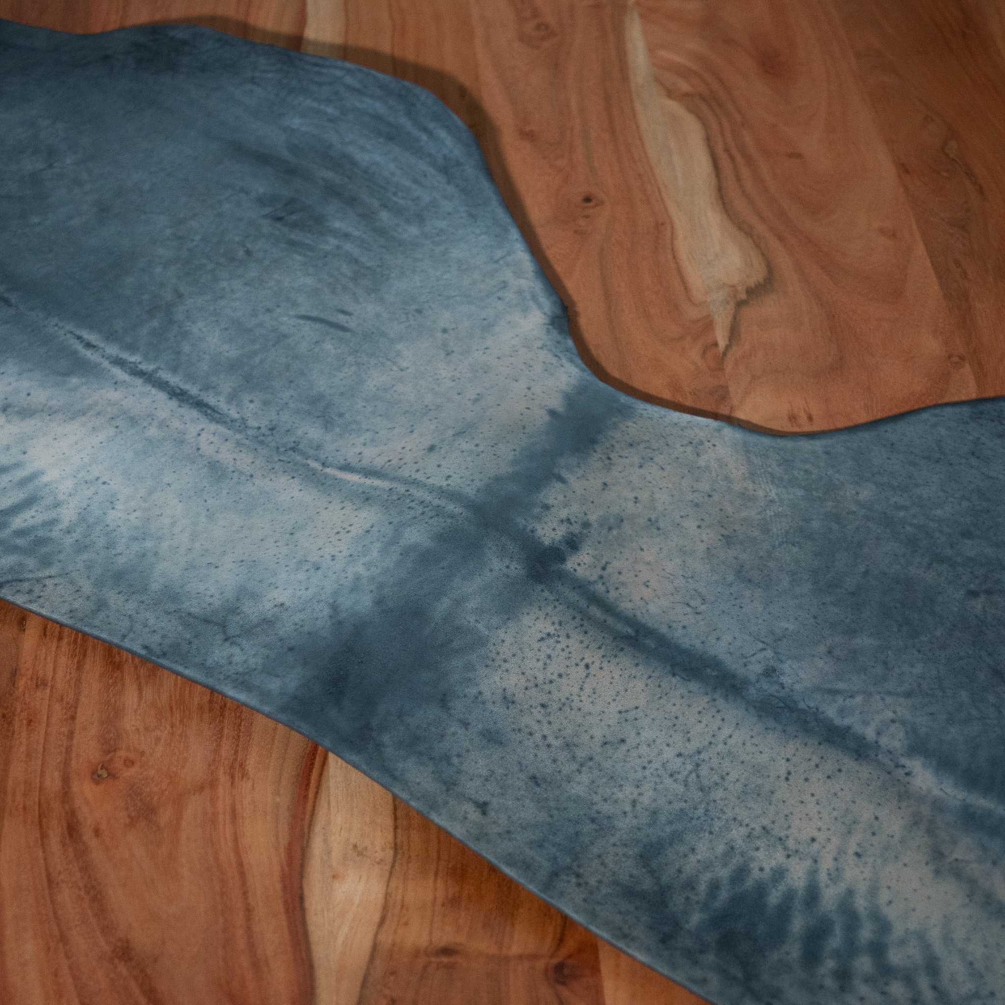 CORIUM DOUBLE SHELL CORDOVAN MARBLED - BLACK - Image 2