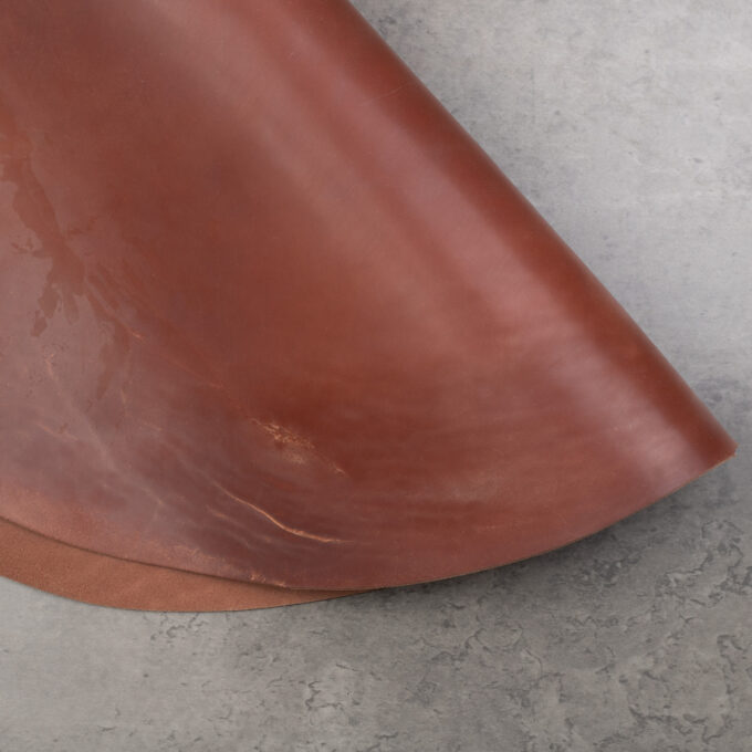 CORIUM SHELL CORDOVAN GLAZED - NATURAL