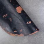 CORIUM SHELL CORDOVAN MARBLED - Black