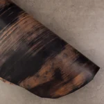 CORIUM SHELL CORDOVAN MARBLED A/B GRADE - Black
