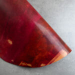 CORIUM SHELL CORDOVAN MARBLED DEALS A/B GRADE - Marbled Red / Brown