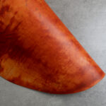 CORIUM SHELL CORDOVAN MARBLED DEALS A/B GRADE - Cognac 2