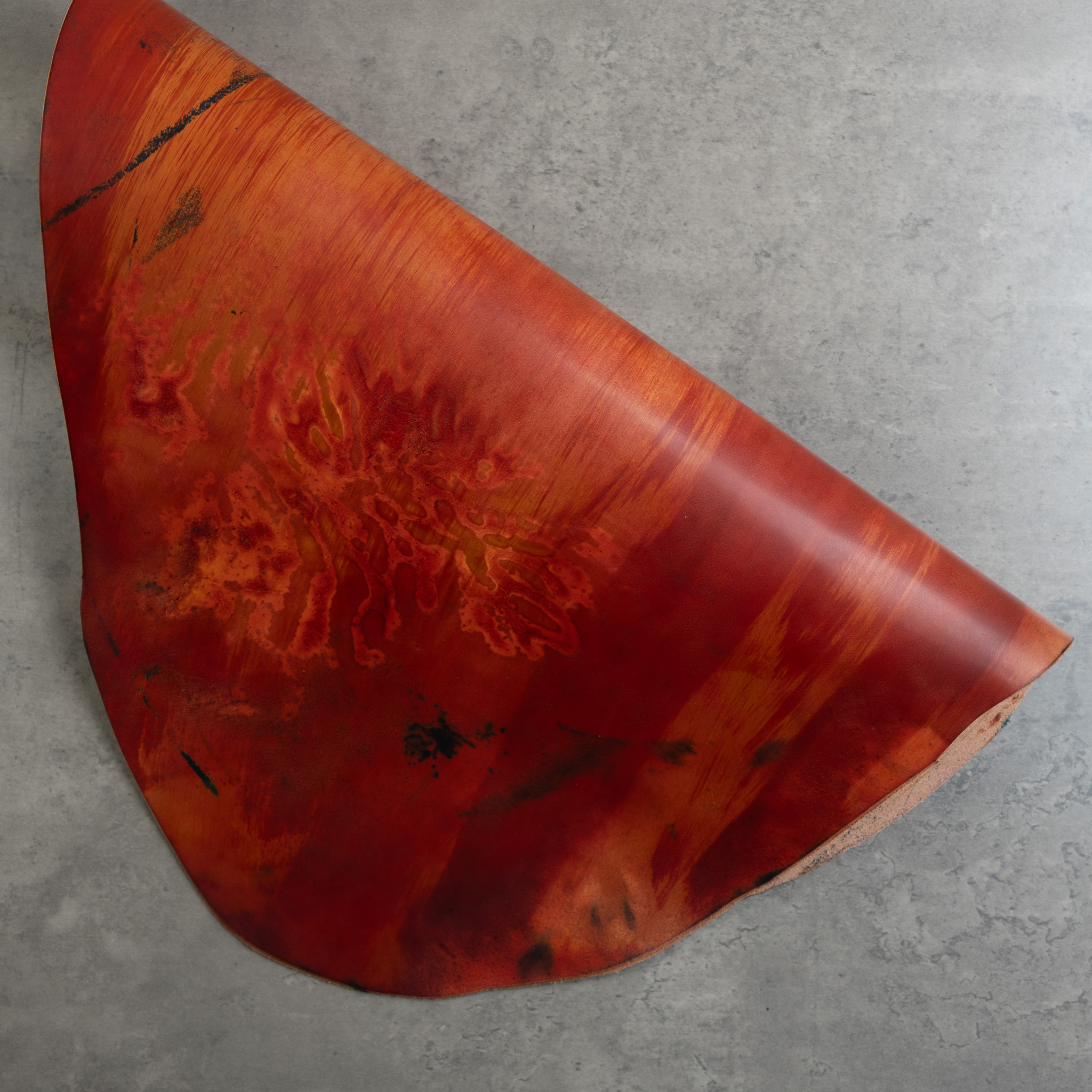 CORIUM SHELL CORDOVAN MARBLED DEALS B/C GRADE 2# - Image 15
