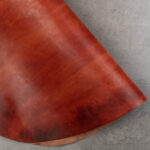 CORIUM SHELL CORDOVAN MARBLED - Cognac