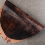 CORIUM SHELL CORDOVAN MARBLED - Black